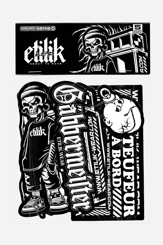 Etk Collection B&W stickers pack series 4