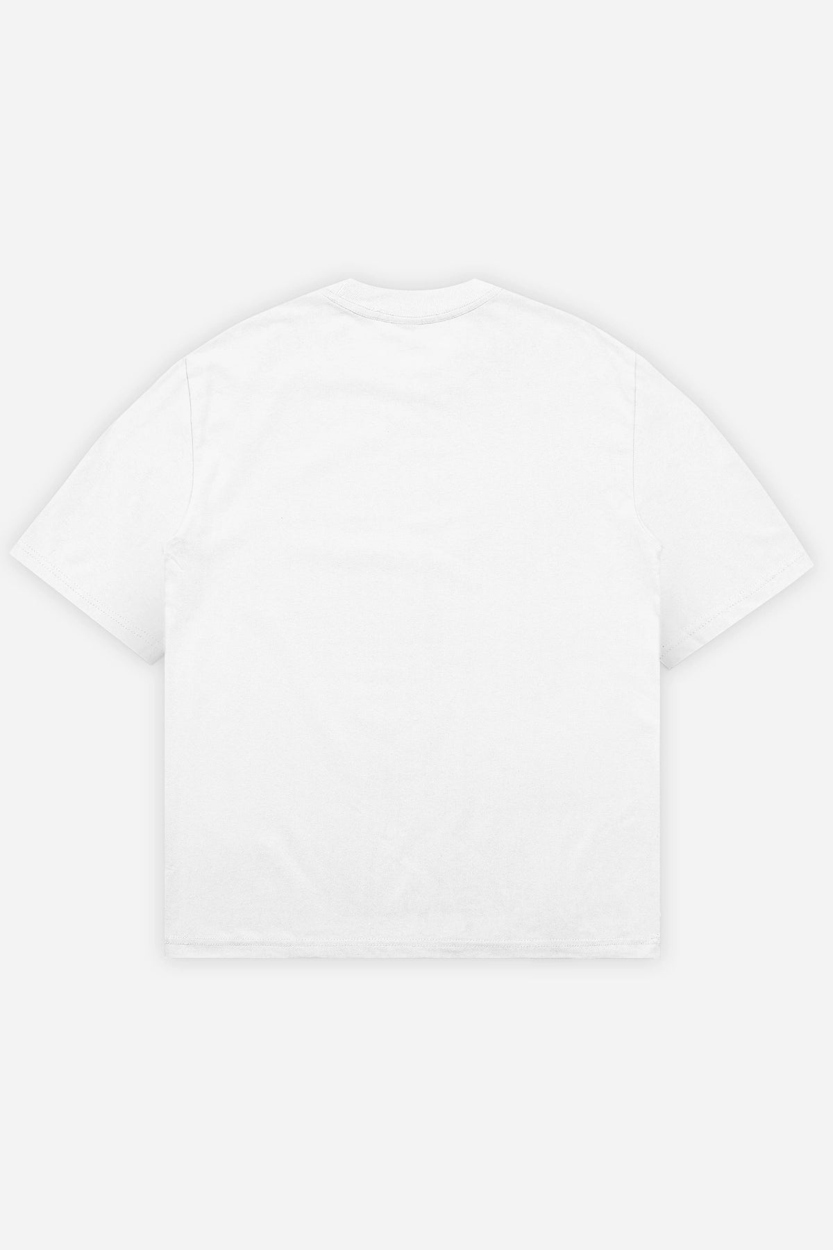 Custom Tee Oversize blanc, verso