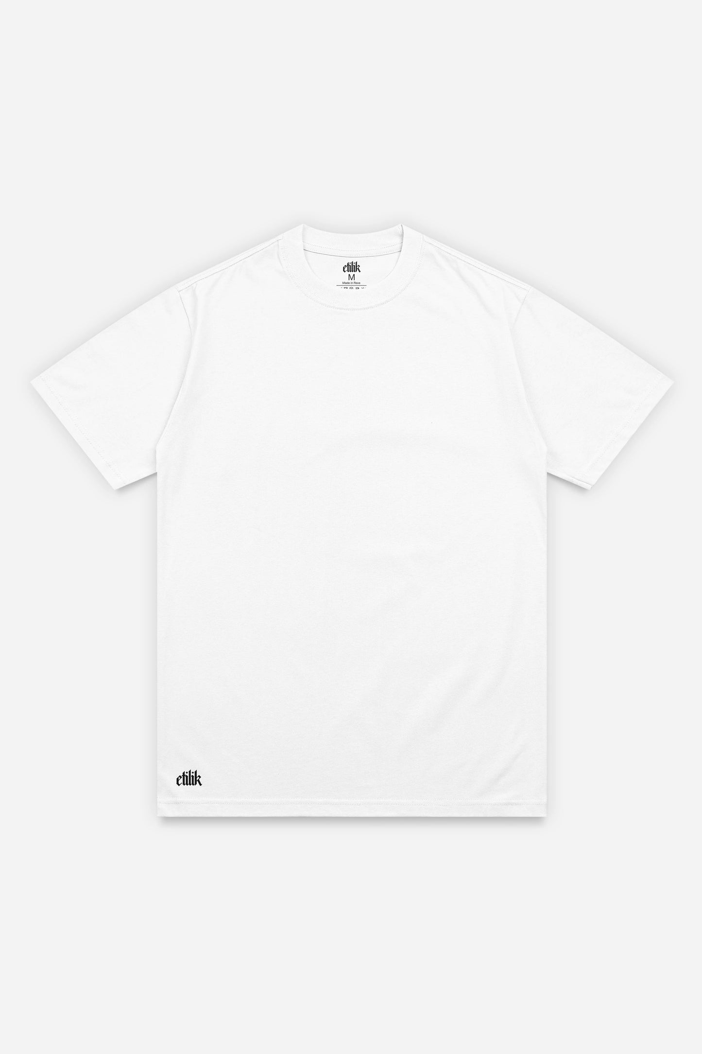 Custom Tee blanc, recto