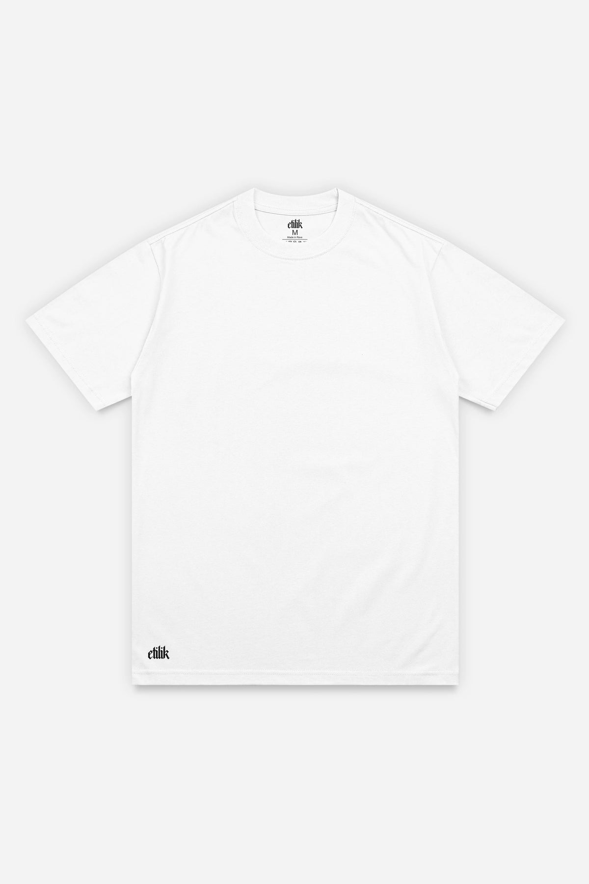 Custom Tee blanc, recto