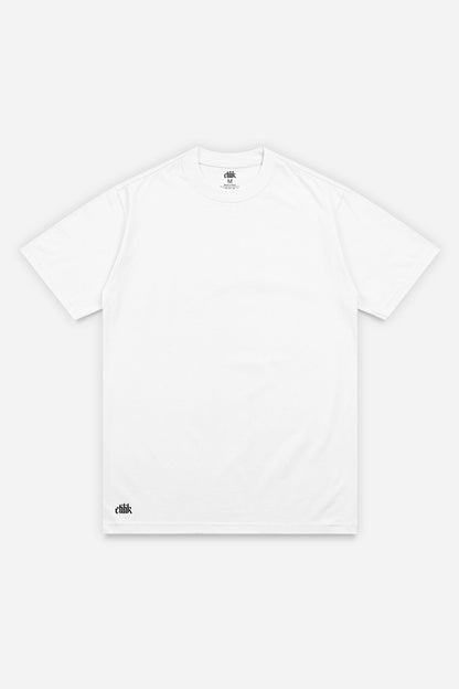 Custom Tee blanc, recto