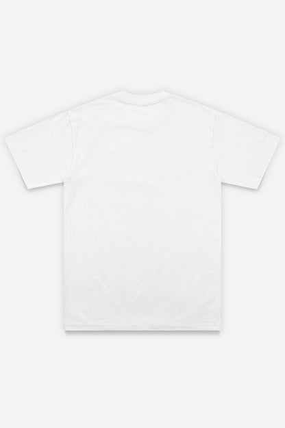 Custom Tee blanc, verso
