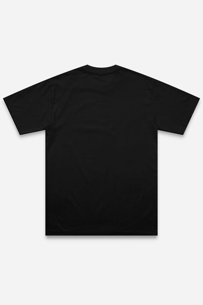 Custom Tee noir, verso