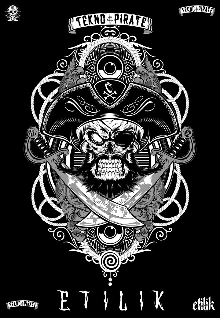 Camiseta Pirata Tekno