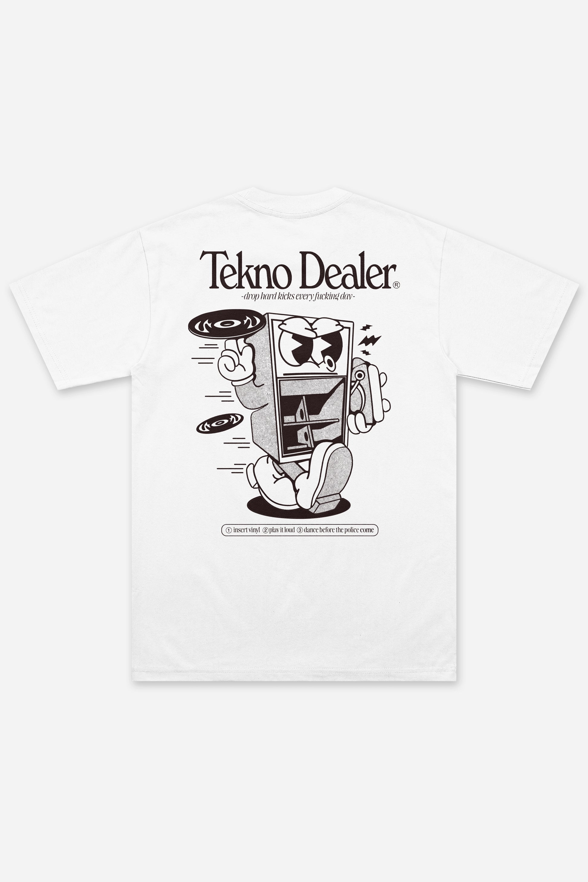 Tekno Dealer white - T-shirt