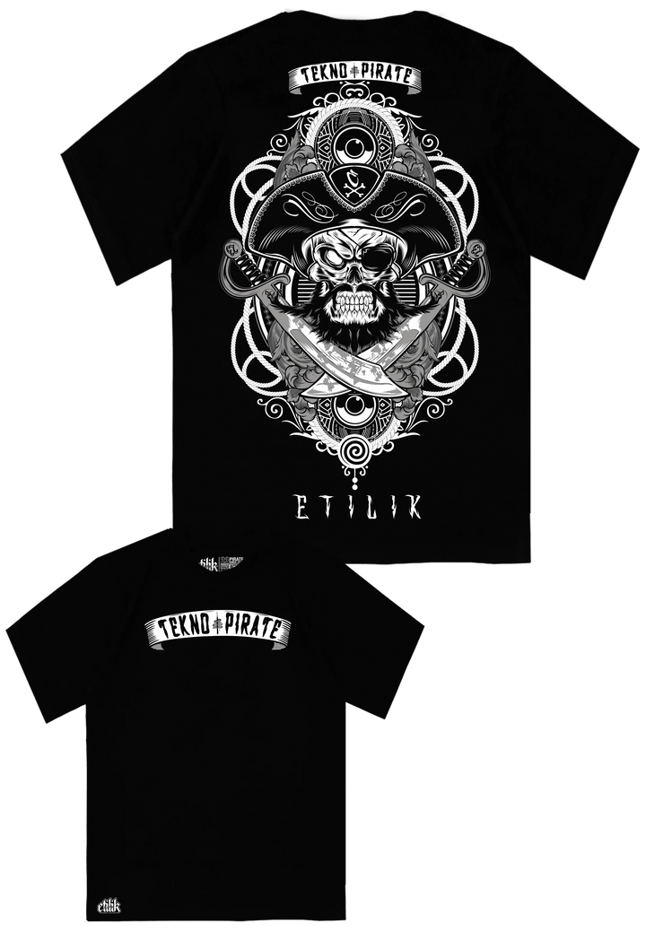 Tekno Pirate - T-shirt - Etilik Wear 