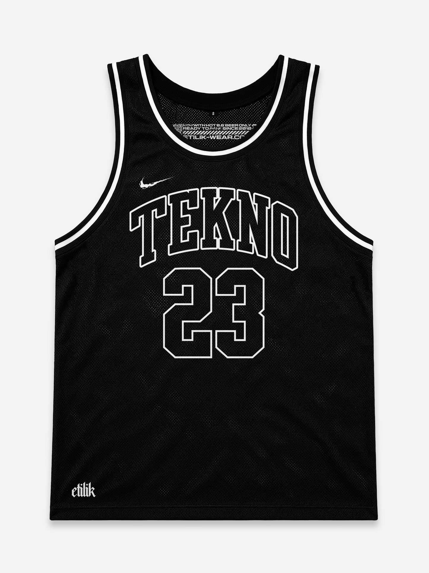 23 Tekno - Canottiera Nera