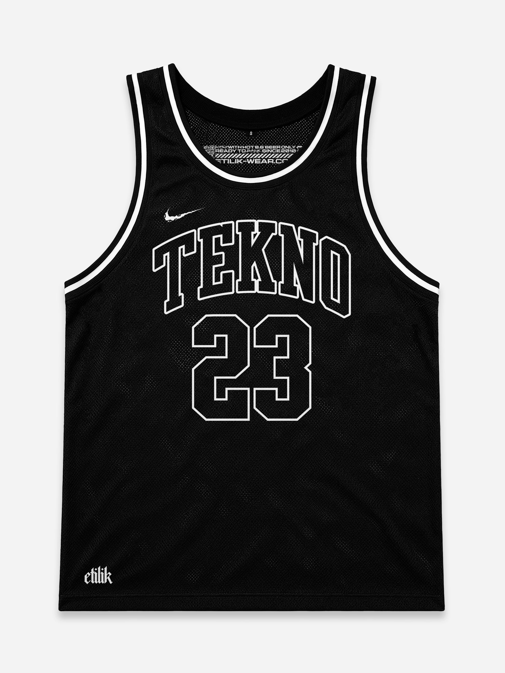 23 Tekno - Canottiera Nera