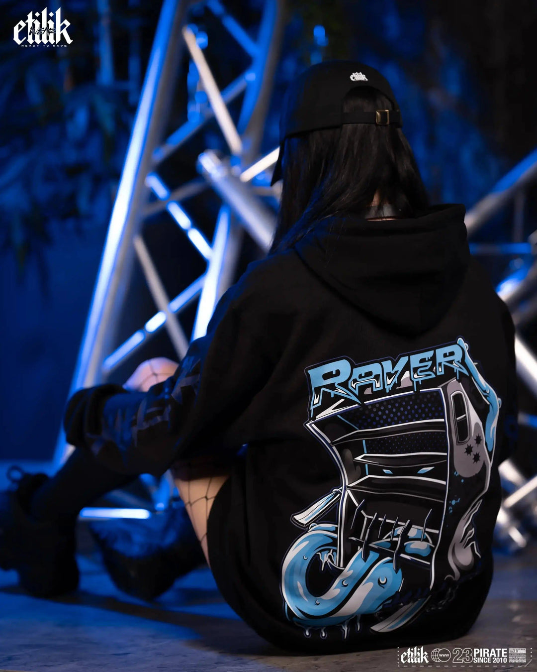 Raver Killer - Hoodie - Etilik Wear 