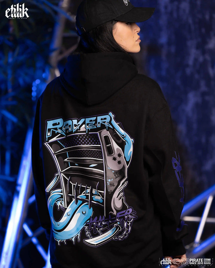 Raver Killer - Hoodie - Etilik Wear 