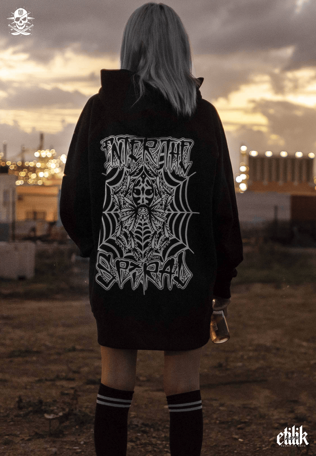 Enter The Spiral - Hoodie - Etilik Wear 