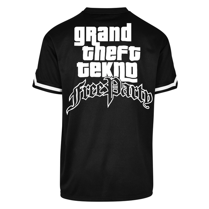 Grand Theft Tekno Oversize Mesh - Etilik Wear 