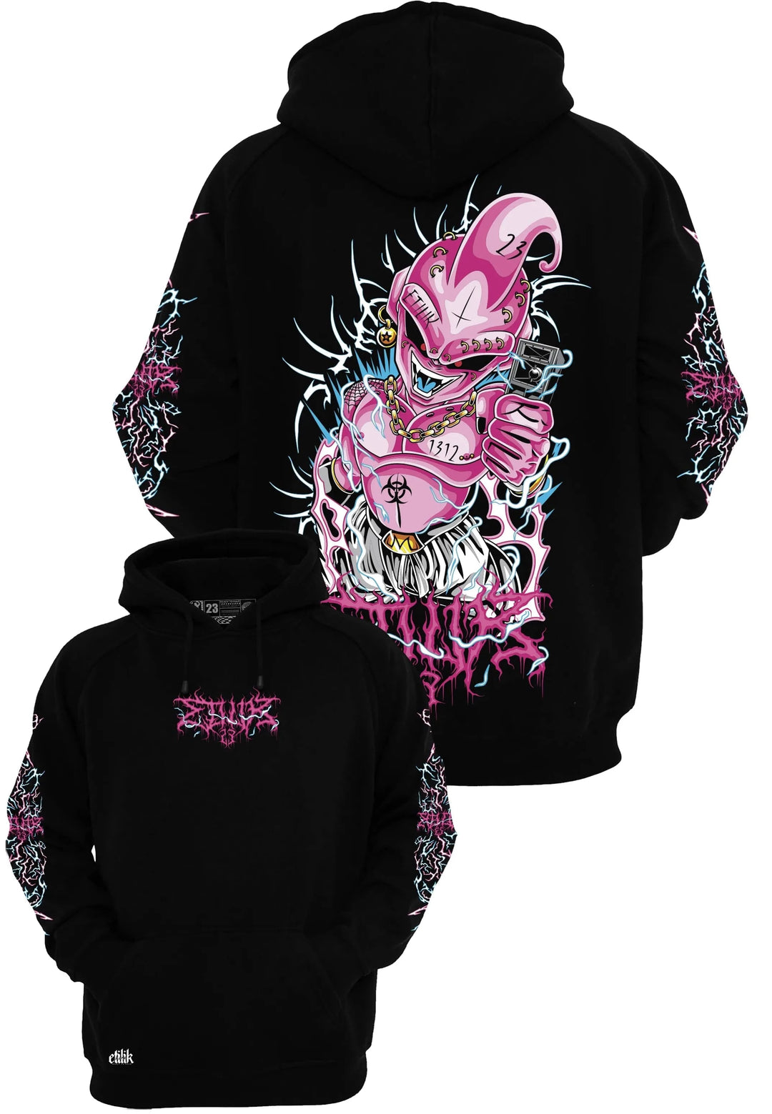 Majin Buu Bass - Hoodie - Etilik Wear 