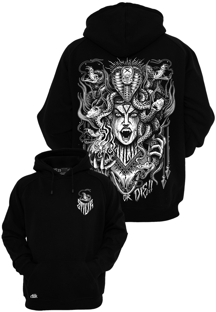 Rave Or Die - Hoodie - Etilik Wear 