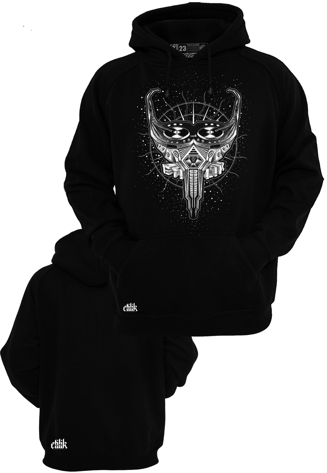 AlienTknShip - Hoodie - Etilik Wear 