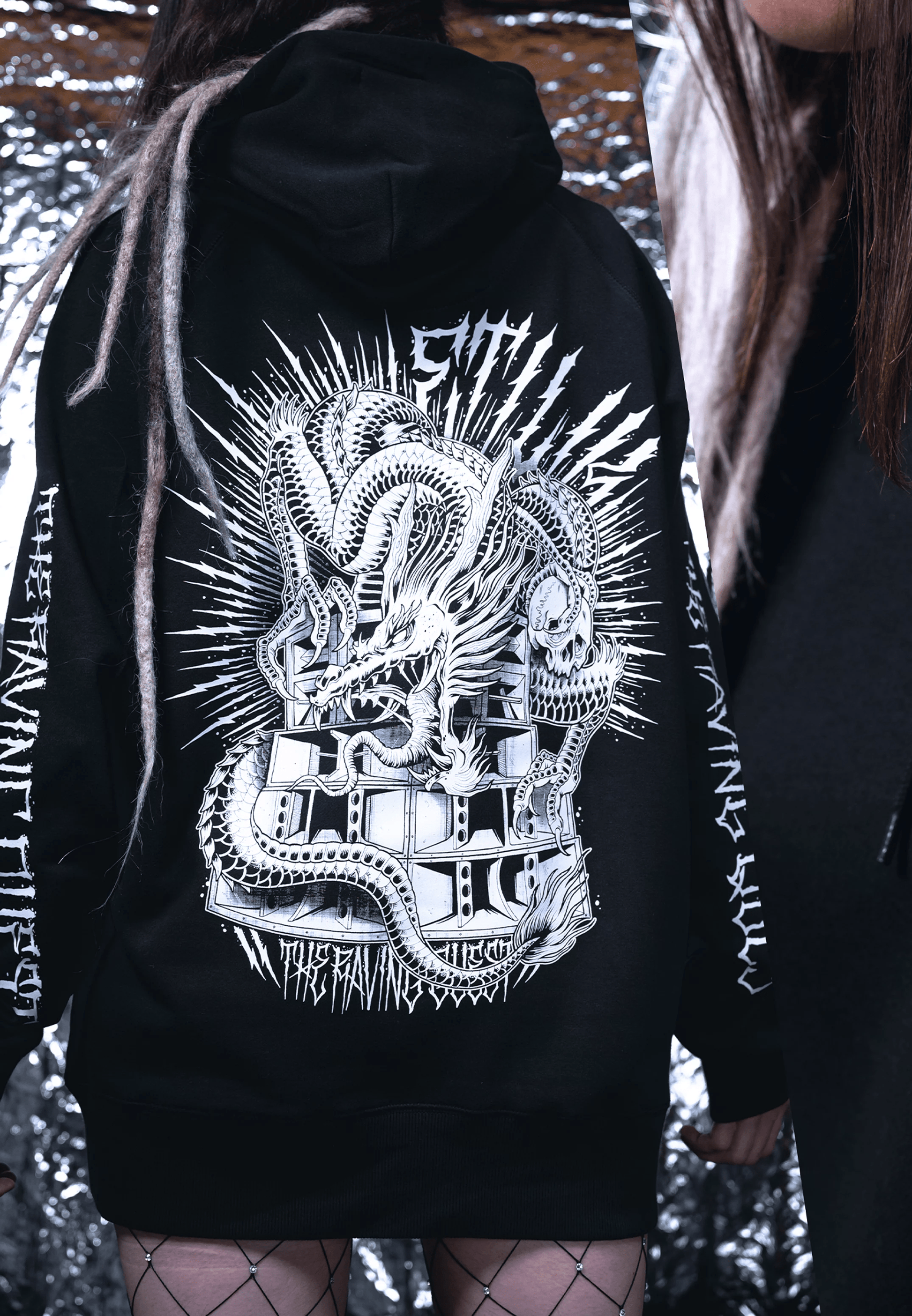 The Raving Quest - Hoodie - Etilik Wear 