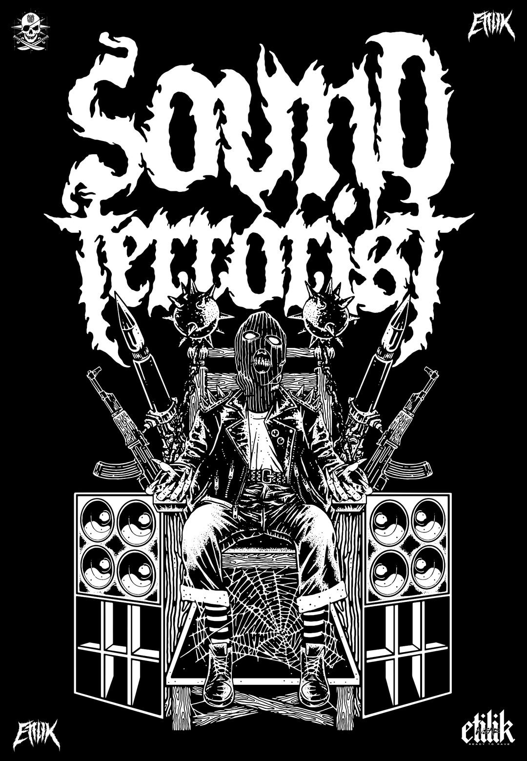 Sound Terrorist - T-shirt - Etilik Wear 