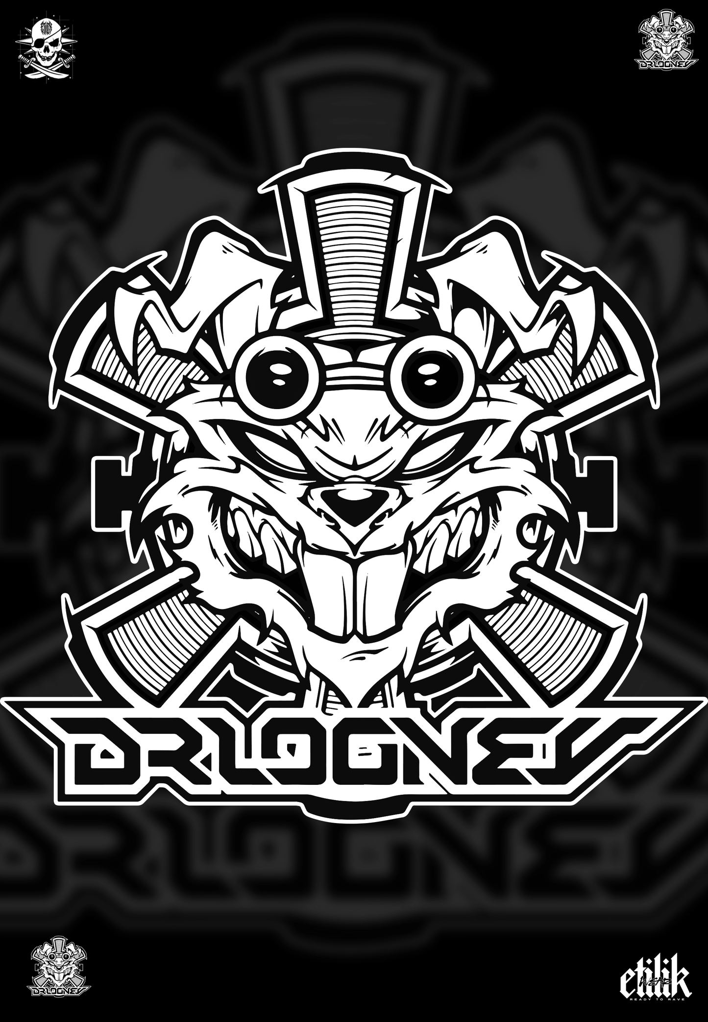 Dr Looney - Hoodie - Etilik Wear 