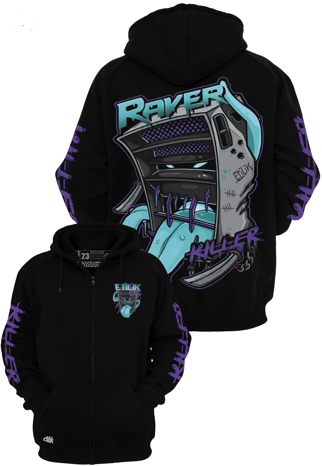 Raver Killer  - Veste - Etilik Wear 