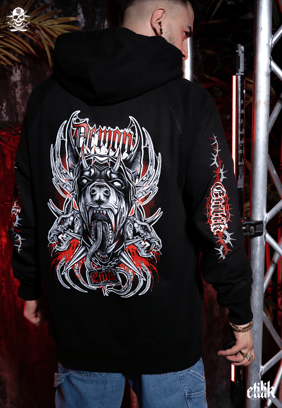 Demon - Hoodie - Etilik Wear 