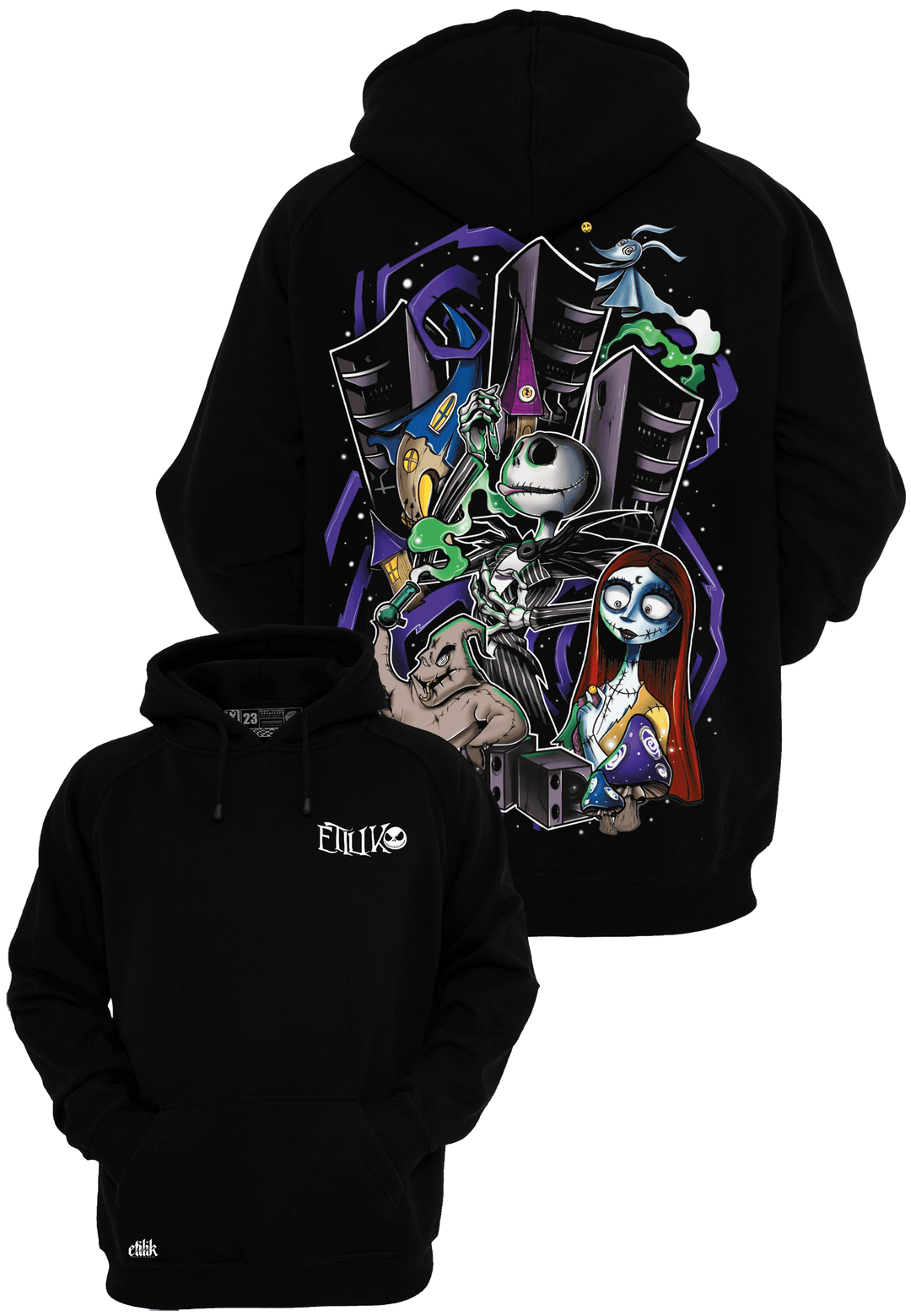 L'étrange Rave - Hoodie - Etilik Wear 