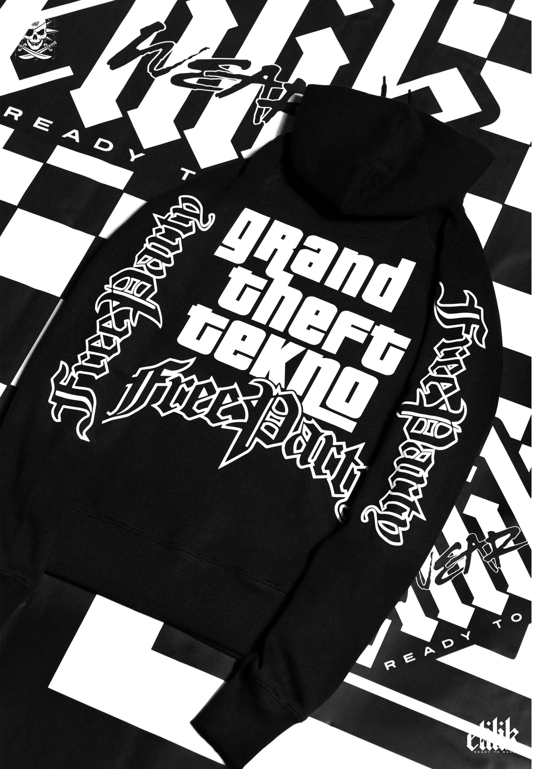 Grand Theft Tekno - Hoodie - Etilik Wear 