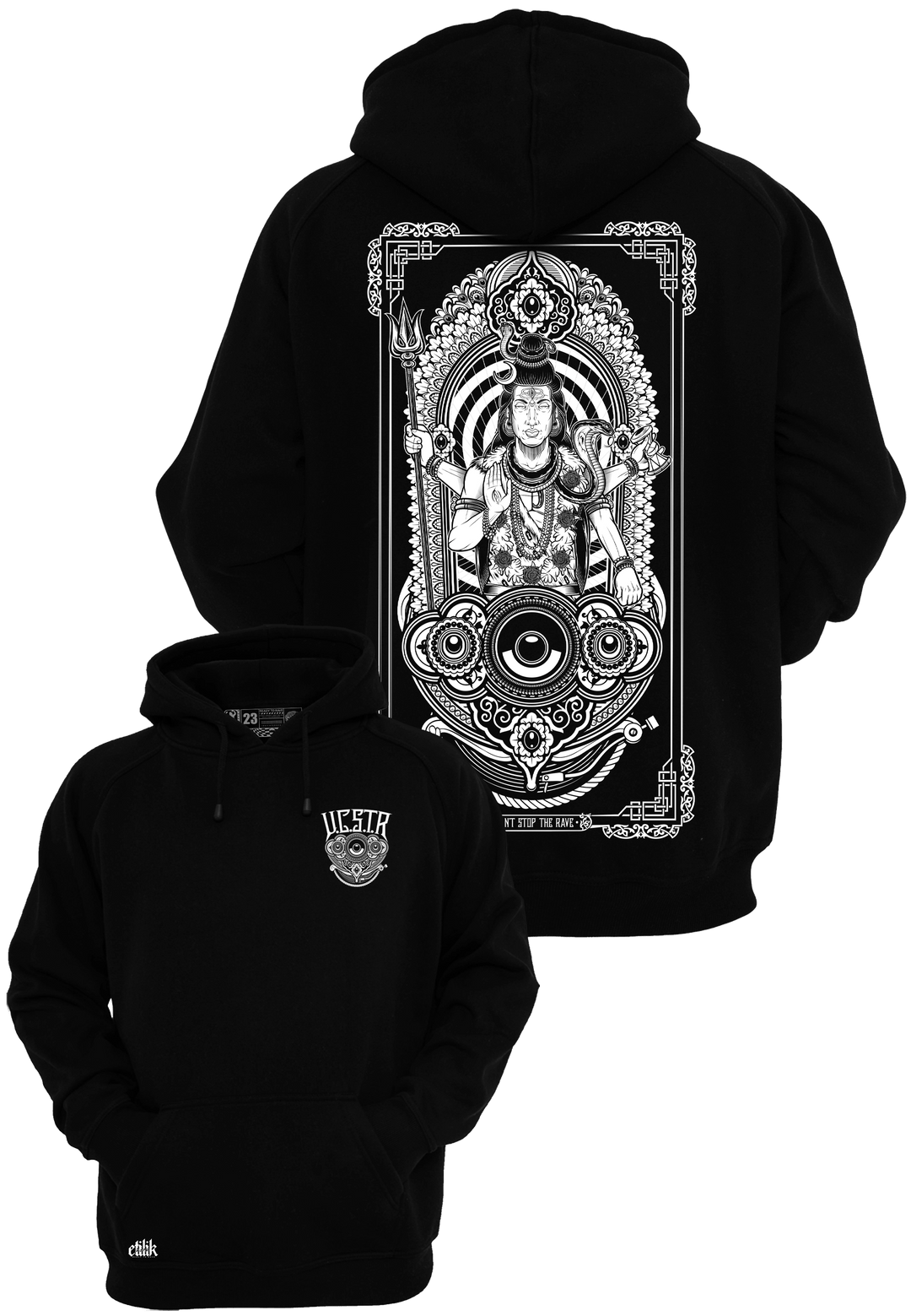 UCSTR - Shiva V2 - Hoodie - Etilik Wear 