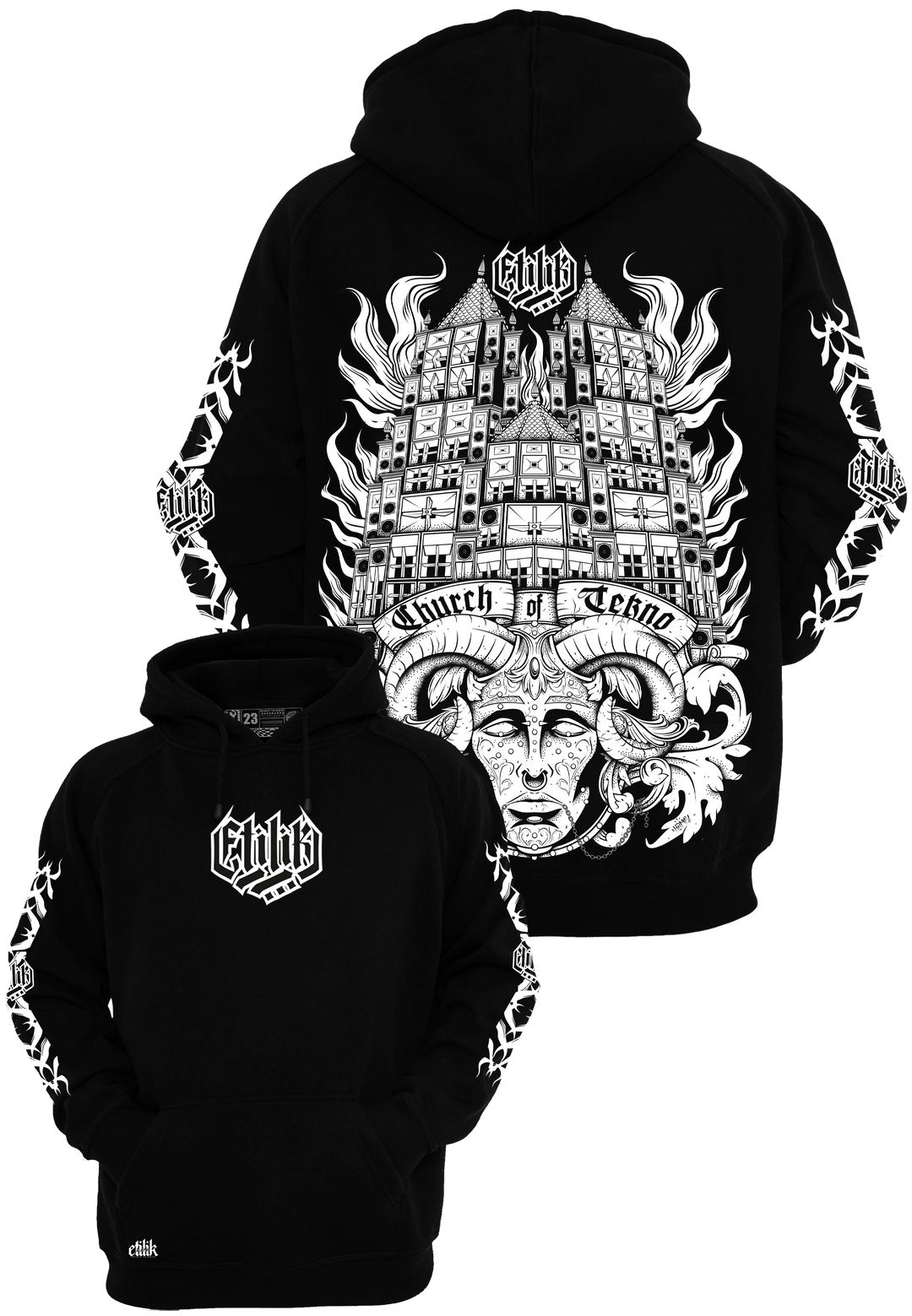 Church Of Tekno - Hoodie - Etilik Wear 