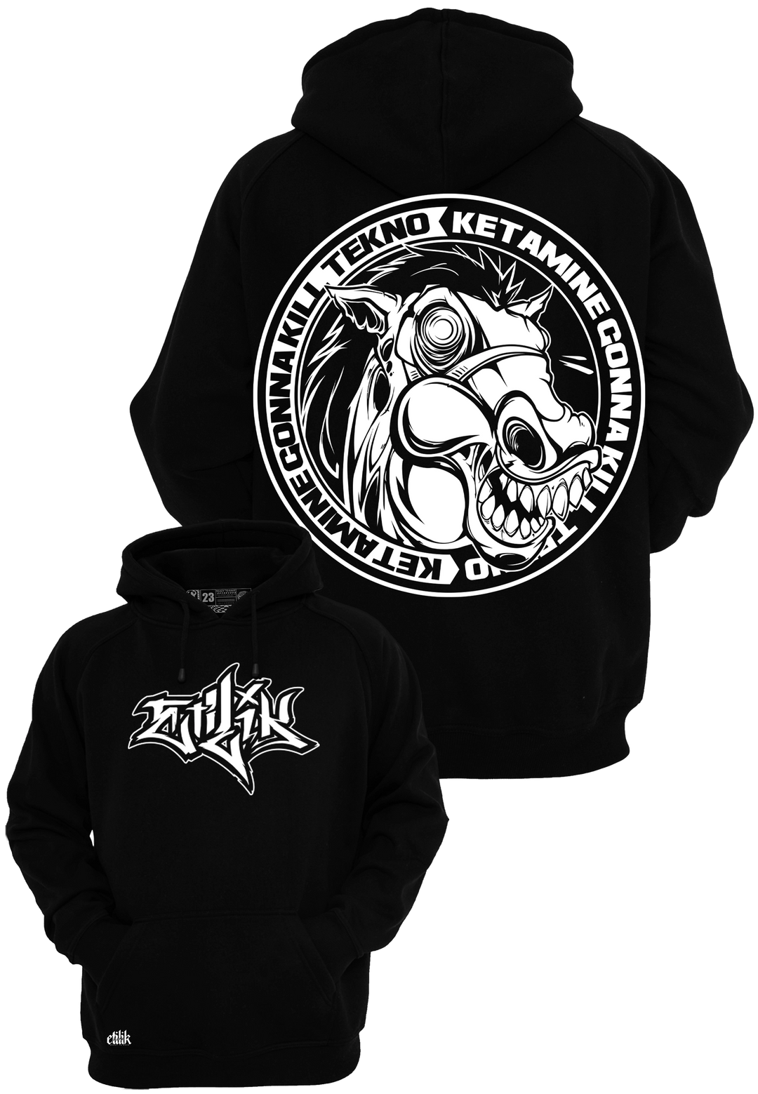 Keta Kill Tekno - Hoodie - Etilik Wear 