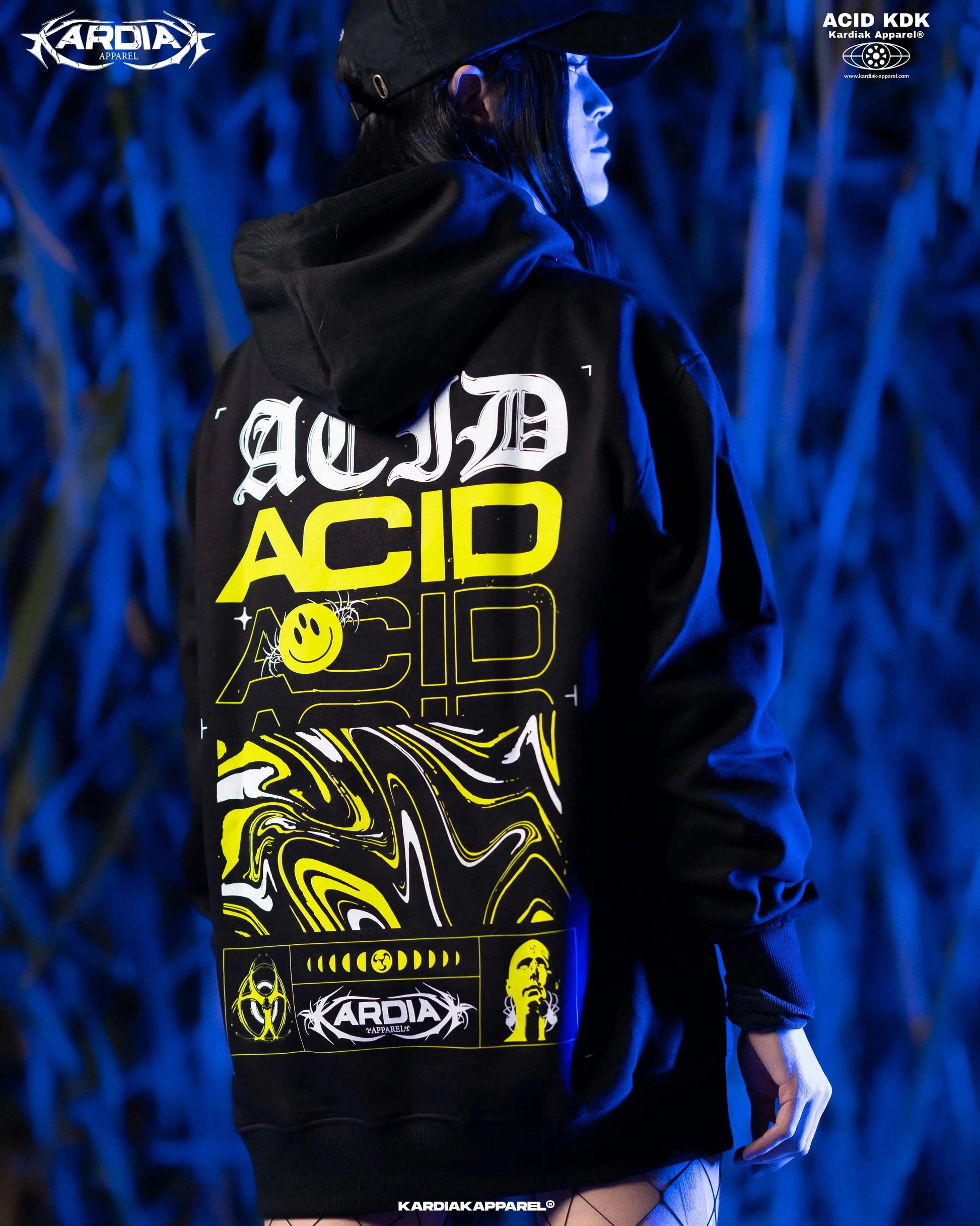 Tekno Pull Teuf Acid Hoodie KDK Pull Teuf – Etilik Wear